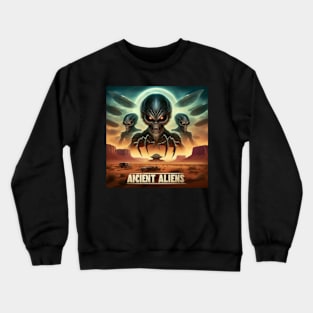 Ancient Aliens are Evil Crewneck Sweatshirt